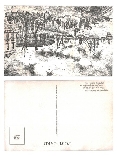 Vintage postcard sheerness - vintage,