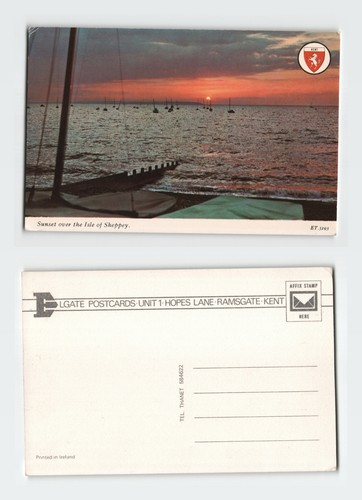 Vintage postcard isle - postcard,
