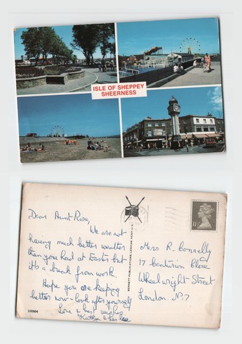 Vintage multi view postcard - vintage,