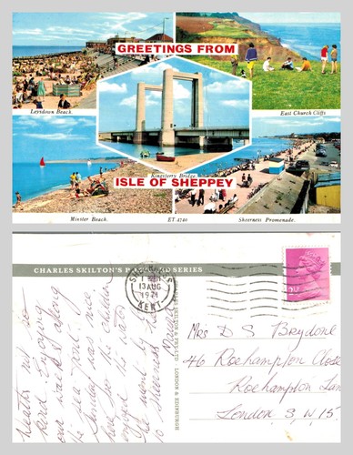Vintage postcard multi view - vintage,