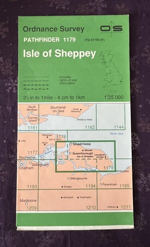 Vintage pathfinder map 1179 - vintage,