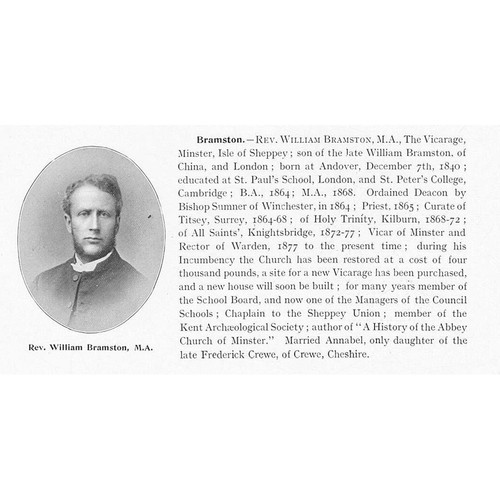Rev william bramston - rev,