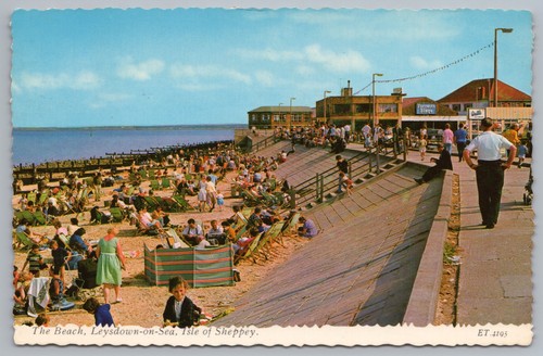 Postcard beach leysdownonsea - postcard,