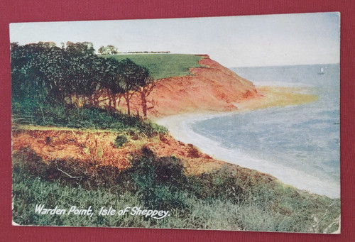 Vintage postcard warden - vintage,