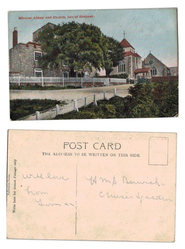 Vintage postcard minster - vintage,